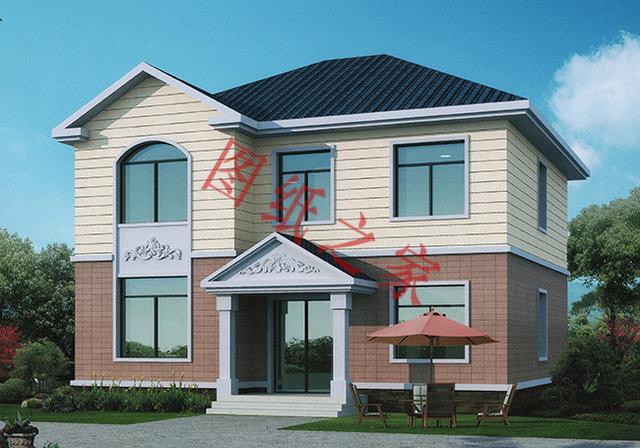 6套二層別墅設(shè)計(jì)圖，有錢(qián)了就回家修別墅，想要多大就修多大！