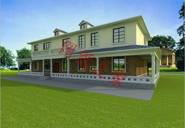 6套二層別墅設(shè)計(jì)圖，有錢(qián)了就回家修別墅，想要多大就修多大！