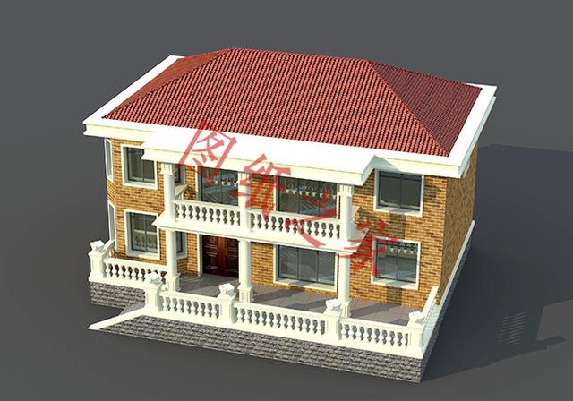 6套二層別墅設(shè)計(jì)圖，有錢(qián)了就回家修別墅，想要多大就修多大！