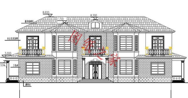 6套二層別墅設(shè)計(jì)圖，有錢(qián)了就回家修別墅，想要多大就修多大！