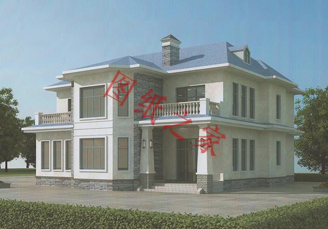 6套二層別墅設(shè)計(jì)圖，有錢(qián)了就回家修別墅，想要多大就修多大！