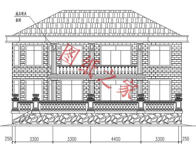 6套二層別墅設(shè)計(jì)圖，有錢(qián)了就回家修別墅，想要多大就修多大！