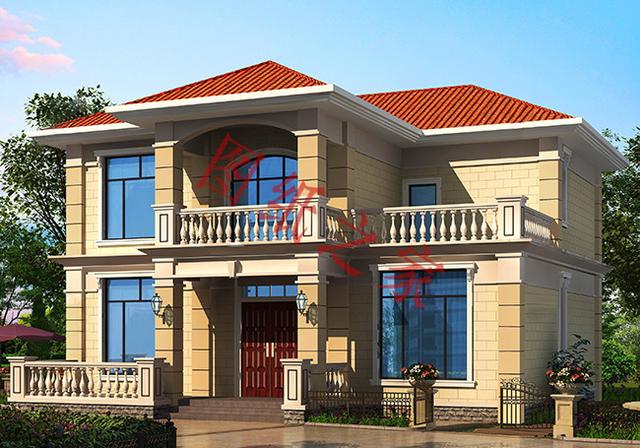 6套二層別墅設(shè)計(jì)圖，有錢(qián)了就回家修別墅，想要多大就修多大！