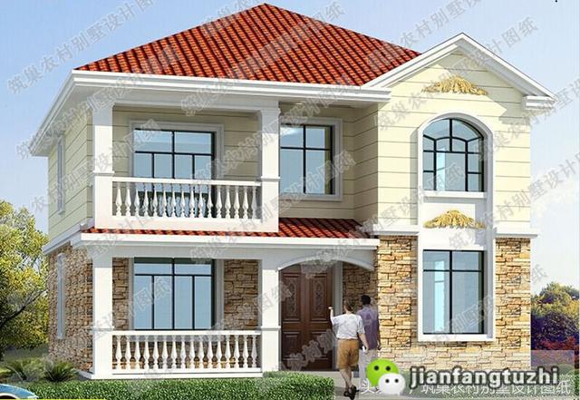 7套進深10米左右二三層農(nóng)村自建房，高端大氣上檔次。