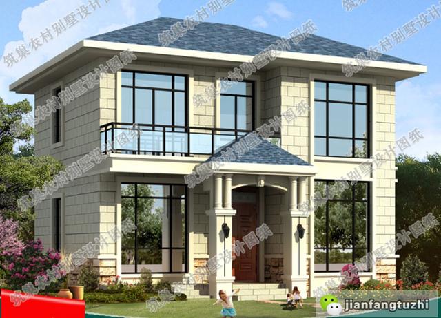 7套進深10米左右二三層農(nóng)村自建房，高端大氣上檔次。