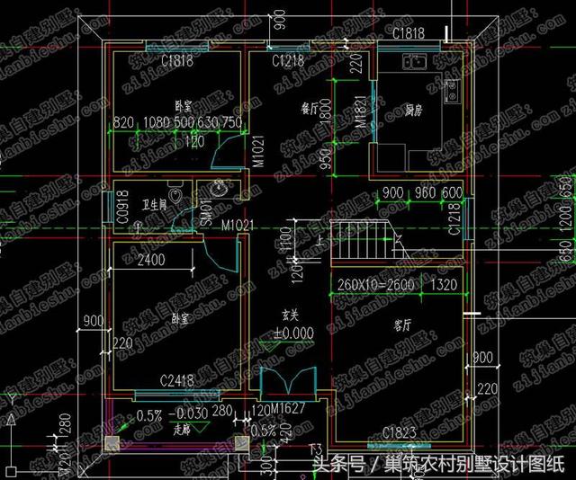 7套進深10米左右二三層農(nóng)村自建房，高端大氣上檔次。