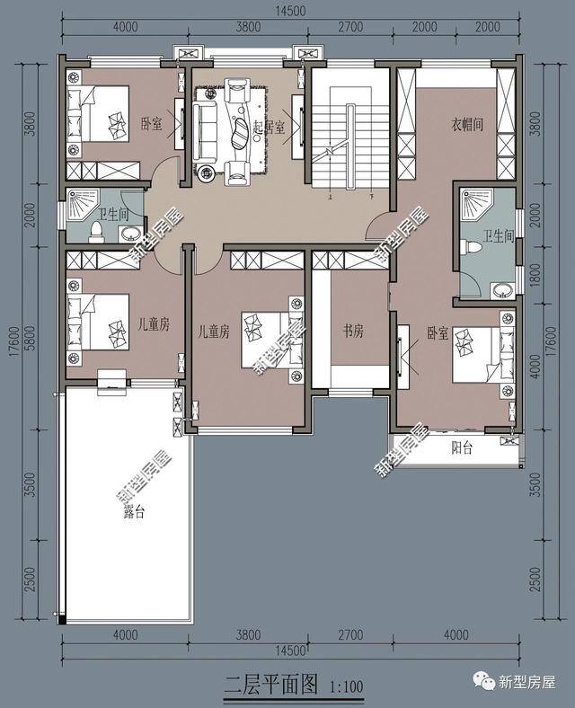 7套中式別墅設(shè)計圖，還你中國風。