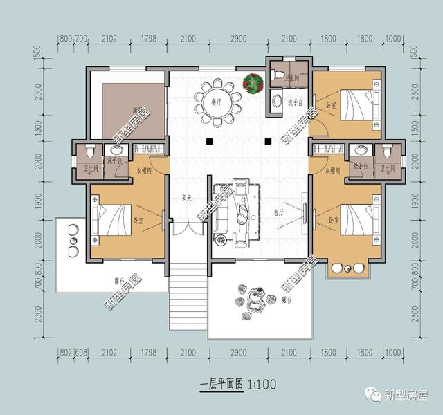 7套中式別墅設(shè)計圖，還你中國風。