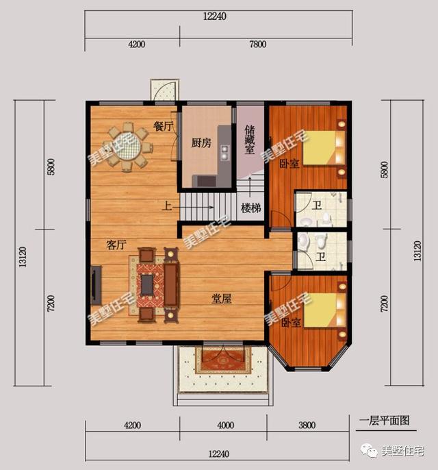 6套帶堂屋別墅設計圖，專為您的生活習慣而設計，歡迎帶走。