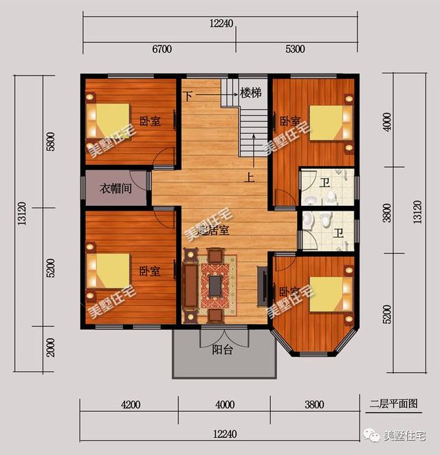 6套帶堂屋別墅設計圖，專為您的生活習慣而設計，歡迎帶走。