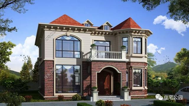 200萬的別墅設(shè)計圖，房美人夸，最贊的還是后花園。