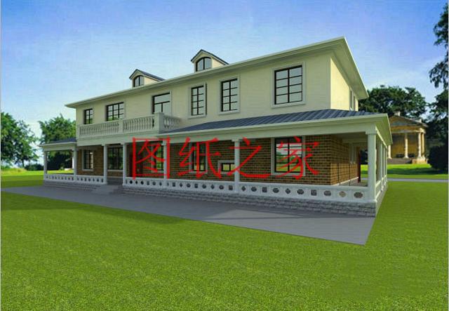 分享3套二層別墅設(shè)計(jì)圖，240平超大戶型，寬敞大氣。