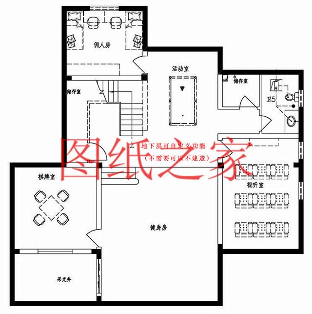 分享3套二層別墅設(shè)計(jì)圖，240平超大戶型，寬敞大氣。