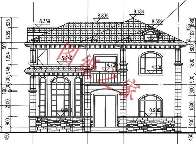 5套二層別墅設計圖，外觀新穎大氣，結構合理，大家都喜歡。