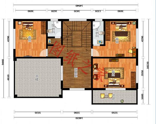 5套二層別墅設計圖，外觀新穎大氣，結構合理，大家都喜歡。