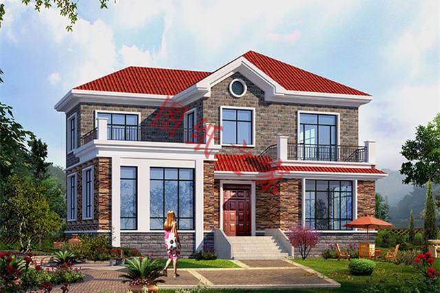 5套二層別墅設計圖，外觀新穎大氣，結構合理，大家都喜歡。