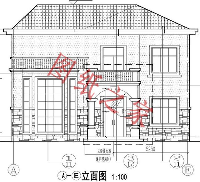 5套二層別墅設計圖，外觀新穎大氣，結構合理，大家都喜歡。