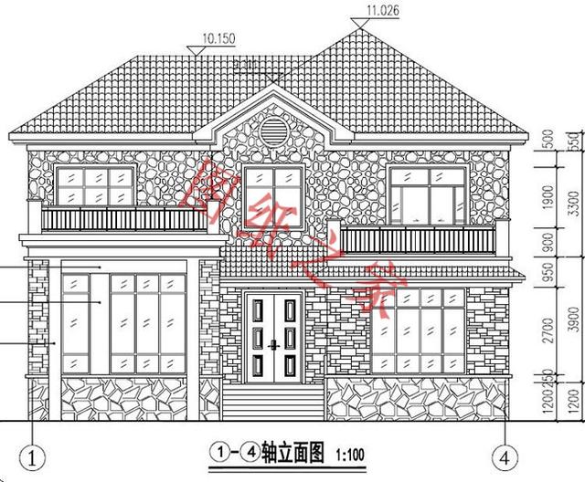 5套二層別墅設計圖，外觀新穎大氣，結構合理，大家都喜歡。