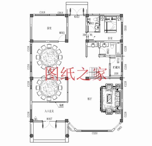 大戶型三層別墅設(shè)計(jì)圖，精美實(shí)用，絕對(duì)能讓你滿意！