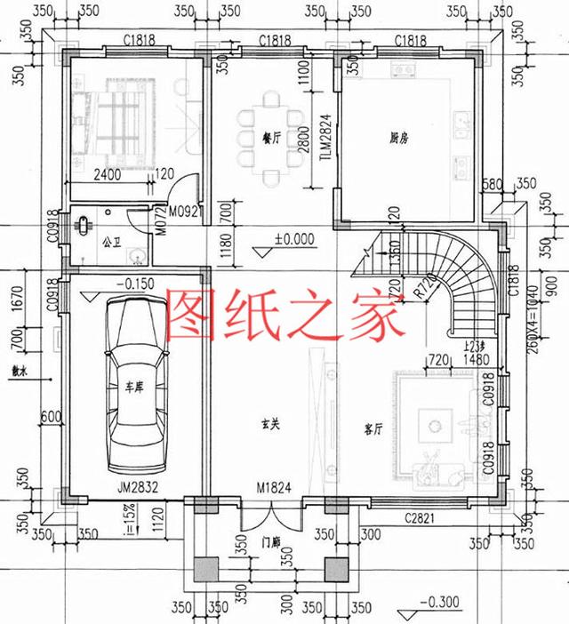 大戶型三層別墅設(shè)計(jì)圖，精美實(shí)用，絕對(duì)能讓你滿意！