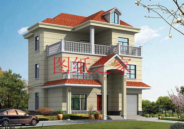 大戶型三層別墅設(shè)計(jì)圖，精美實(shí)用，絕對(duì)能讓你滿意！