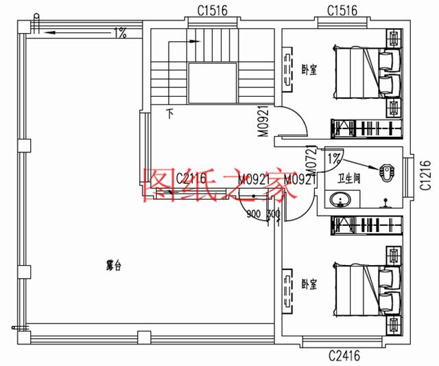 大戶型三層別墅設(shè)計(jì)圖，精美實(shí)用，絕對(duì)能讓你滿意！