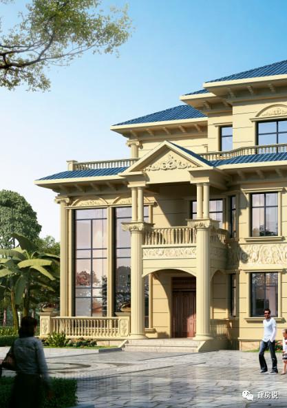 三層歐式別墅設(shè)計圖，給您獨一無二的視覺體驗。