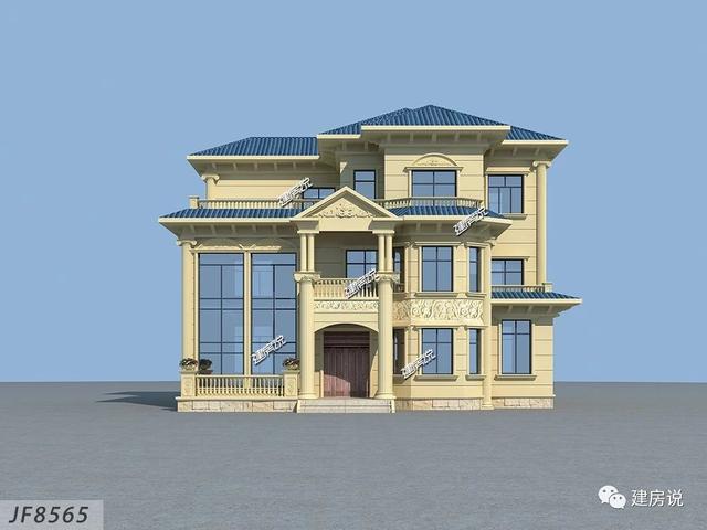 三層歐式別墅設(shè)計圖，給您獨一無二的視覺體驗。