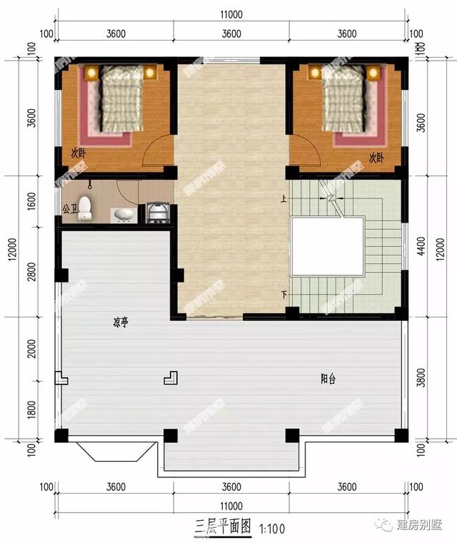 平屋頂別墅設(shè)計(jì)圖，不僅造型美還很省錢(qián)，一棟省下好幾萬(wàn)。