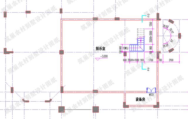 3款帶旋轉(zhuǎn)樓梯復(fù)式別墅設(shè)計圖，豪華與實用共存，您值得建造。