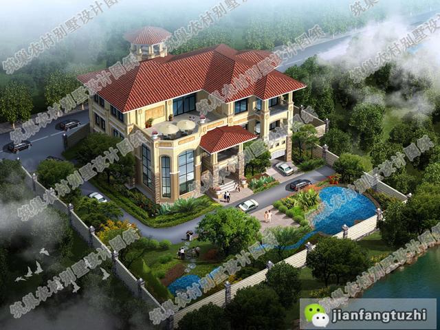 3款帶旋轉(zhuǎn)樓梯復(fù)式別墅設(shè)計圖，豪華與實用共存，您值得建造。