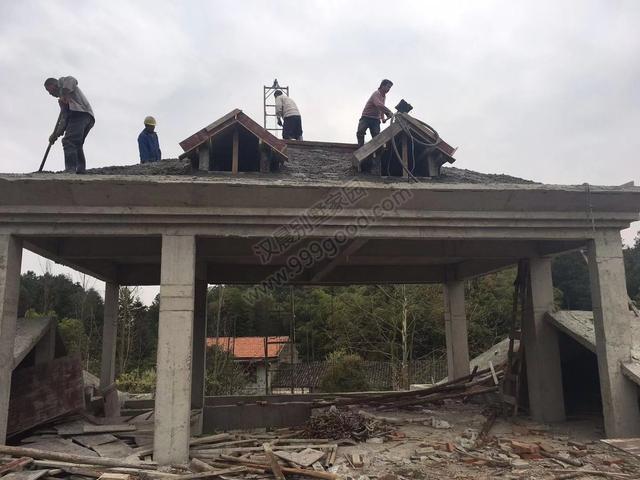 分享一棟雙拼別墅設(shè)計(jì)圖，村里的地標(biāo)建筑。