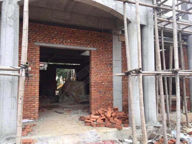 分享一棟雙拼別墅設(shè)計(jì)圖，村里的地標(biāo)建筑。