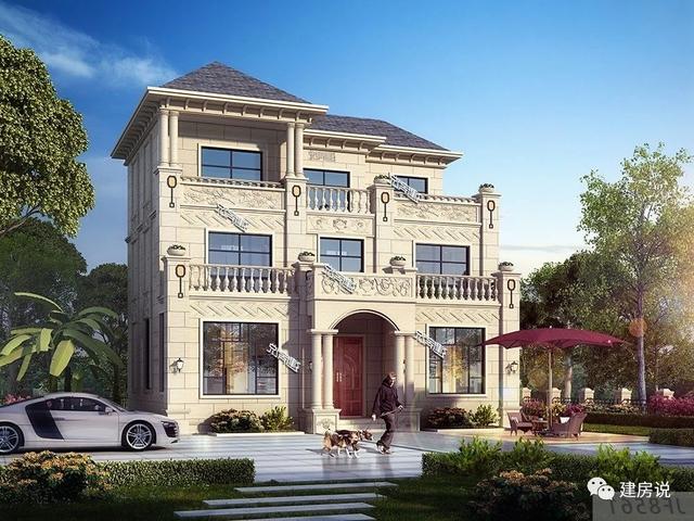 漂亮三層別墅設計圖，外觀精美讓人不愛都難。