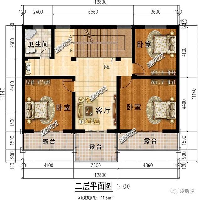 漂亮三層別墅設計圖，外觀精美讓人不愛都難。