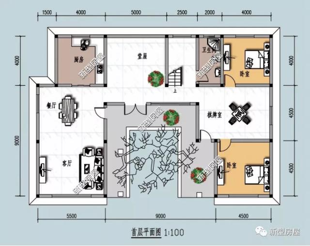5套別墅設(shè)計圖，您更喜歡哪一套呢？