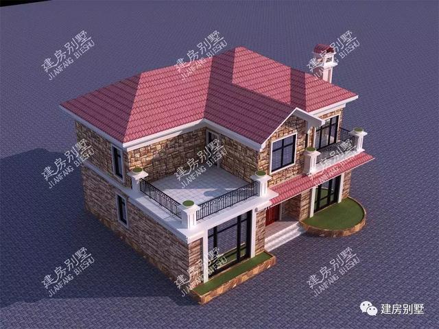 獨(dú)特的兩層自建房，建好此屋財運(yùn)會很旺！