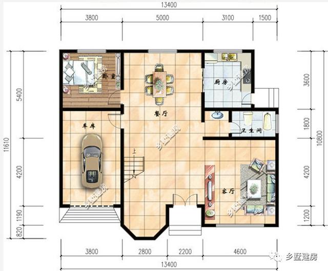 兩家鄰居建別墅設(shè)計圖，一年見好壞！
