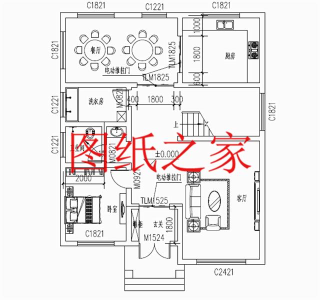 大眾喜愛的三層別墅設(shè)計(jì)圖，120平米，喜歡就帶回家建造吧！