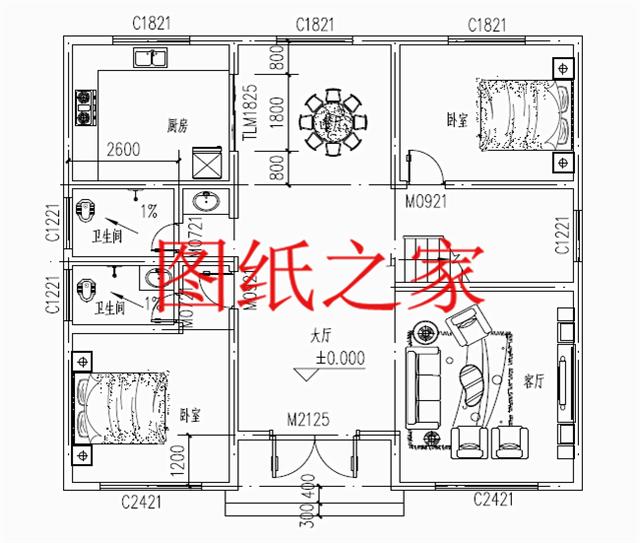 大眾喜愛的三層別墅設(shè)計(jì)圖，120平米，喜歡就帶回家建造吧！