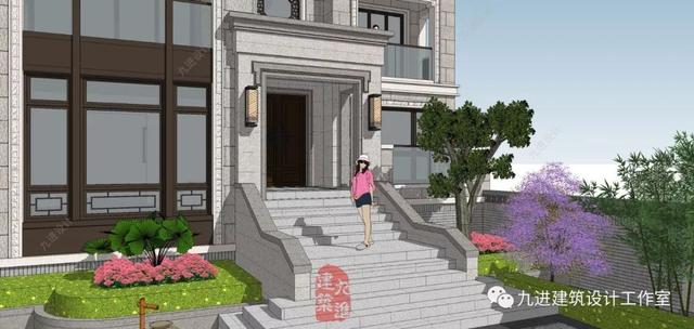 新式別墅設(shè)計(jì)圖，遠(yuǎn)觀能融合于環(huán)境，近看細(xì)膩有品味！