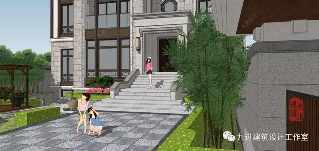 新式別墅設(shè)計(jì)圖，遠(yuǎn)觀能融合于環(huán)境，近看細(xì)膩有品味！