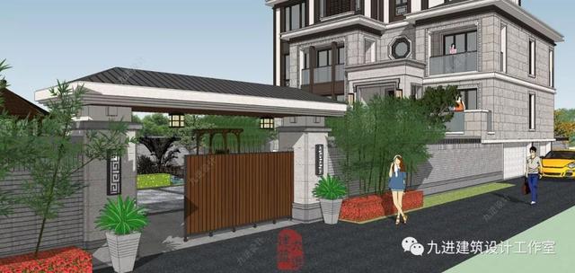 新式別墅設(shè)計(jì)圖，遠(yuǎn)觀能融合于環(huán)境，近看細(xì)膩有品味！