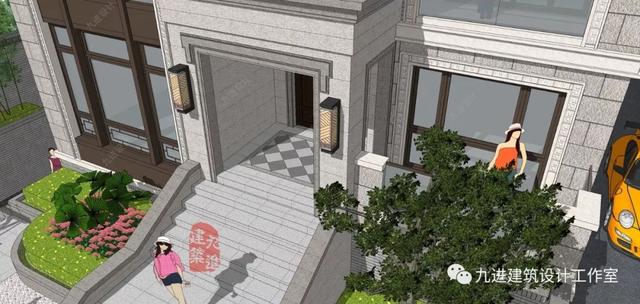 新式別墅設(shè)計(jì)圖，遠(yuǎn)觀能融合于環(huán)境，近看細(xì)膩有品味！