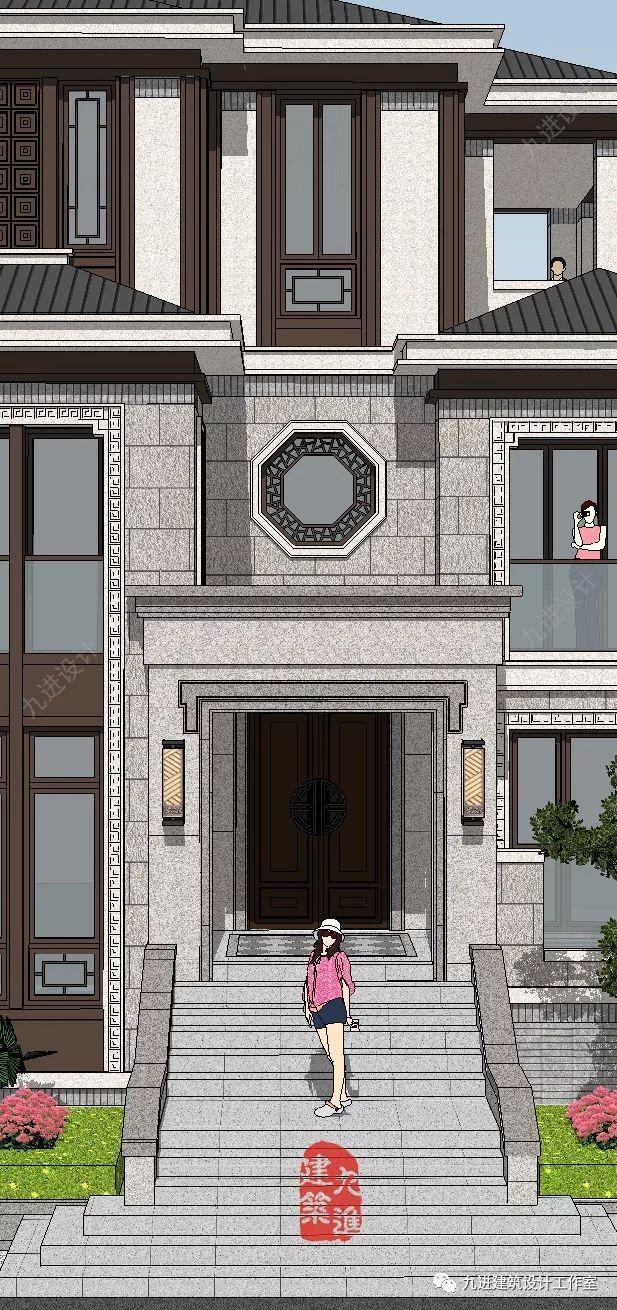 新式別墅設(shè)計(jì)圖，遠(yuǎn)觀能融合于環(huán)境，近看細(xì)膩有品味！