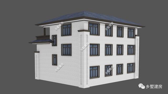 三層中式別墅設(shè)計(jì)圖，新式四合院設(shè)計(jì)，我們自己的風(fēng)格！