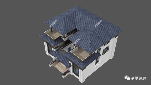 三層中式別墅設(shè)計(jì)圖，新式四合院設(shè)計(jì)，我們自己的風(fēng)格！