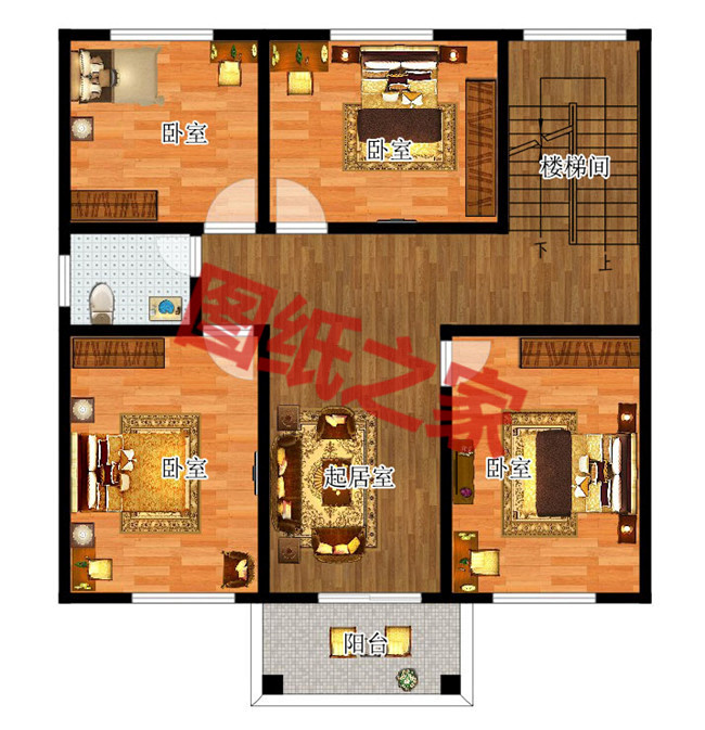 10套農(nóng)村20萬(wàn)三層別墅設(shè)計(jì)圖，美觀實(shí)用造價(jià)低！