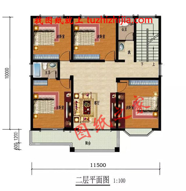 10套農(nóng)村20萬(wàn)三層別墅設(shè)計(jì)圖，美觀實(shí)用造價(jià)低！