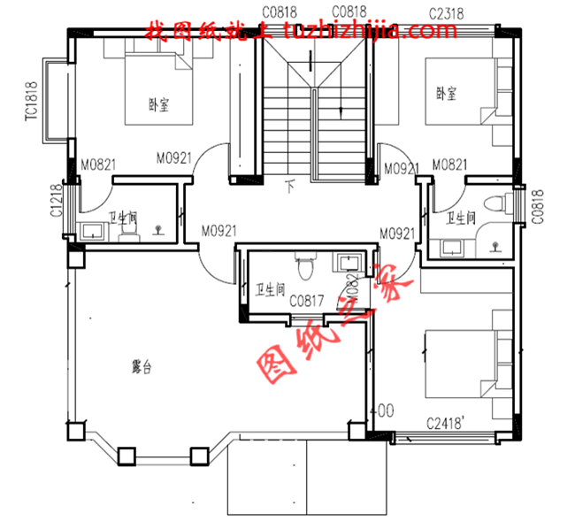 10套農(nóng)村20萬(wàn)三層別墅設(shè)計(jì)圖，美觀實(shí)用造價(jià)低！